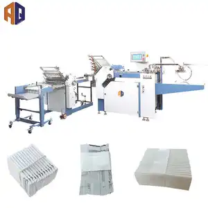 High Grade Automatic Friction Feeder aper Folding Machine Industrial Area Production Capacity