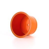 Pot de yaourt à crème glacée en plastique PP personnalisé tasses avec cuillère