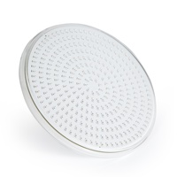 Projecteur LED RGB PAR56 IP68 en résine plastique pour piscine, 1800lm, AC/DC12V, télécommande, couleur unique changeante, remplacement