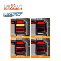Feux arrière LED modifiés Plug & Play WOFIT pour Toyota Prado LC250 2024, compatibles avec les modèles 2023-