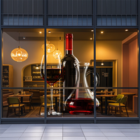 Écrans LED P6.25 pour publicité intérieure, taille personnalisée, affichage LED holographique 3D ultra-transparent pour vitrines de magasins et expositions