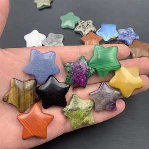 Natural al por mayor de cristal en forma de corazón de piedras joya estrellas 7 chakra de cristal de piedras preciosas Luna lunas estrella corazones - Product Image 5