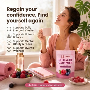 Gomitas Multivitamínicas de Shilajit de 600 mg de Marca Privada OEM, Gomitas de Shilajit para Hombres y Mujeres - Product Image 2