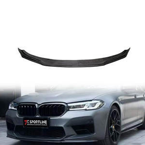 Labio delantero de fibra de carbono JC Sportline para <span class=keywords><strong>BMW</strong></span> F90 <span class=keywords><strong>M5</strong></span> <span class=keywords><strong>Competition</strong></span> 2021-<span class=keywords><strong>2022</strong></span> - Product Image 1