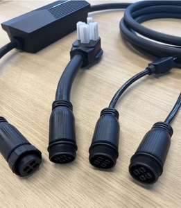 เครื่องชาร์จแบบพกพา nacs 9.6kW 40A แบบเทสลามาใหม่พร้อมพอร์ตชาร์จที่สามารถเปลี่ยนได้ NEMA (NEMA 5-15P 6-20P <span class=keywords><strong>14</strong></span>-50P) - Product Image 5