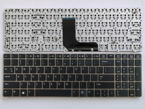 Clavier d'ordinateur portable avec disposition américaine pour HP <span class=keywords><strong>Probook</strong></span> 6460b 6465b 6560b P6460b <span class=keywords><strong>6570B</strong></span> 6575B - Product Image 1