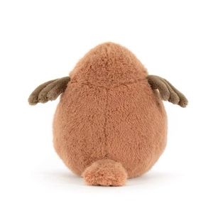 Série de jouets en peluche oiseaux rouges amusants avec logo personnalisé : Robin, Poupée en peluche, Oreiller Mockingbird, Jouet <span class=keywords><strong>oiseau</strong></span> à face <span class=keywords><strong>rouge</strong></span> - Product Image 3