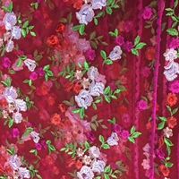2024 nouveau Design robe de mariée doux dentelle matériel brodé motif dames vêtements pour enfants Art robe tissu maille tissu