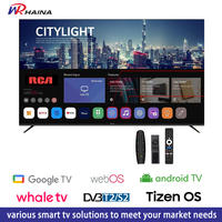 HAINA TV LED Pintar 4K UHD 65 Inci dan 32 Inci Full HD 1080p, Produk Terlaris