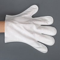 Gants de toilettage jetables non tissés pour animaux de compagnie, lingettes de nettoyage pour chiens et chats