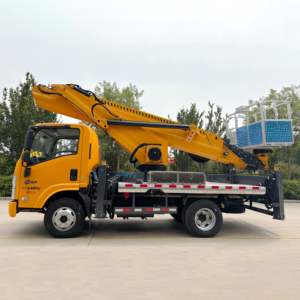 שלדת isuzu דיזל 34 מ 'בום מרקע להרים דלי משאית רכוב הידראולי - Product Image 4