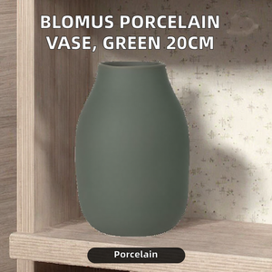 Jarrón Blomus 65704, Porcelana con Acabado Mate, Color Verde <span class=keywords><strong>Agave</strong></span>, <span class=keywords><strong>Altura</strong></span> 20 cm, Diámetro 14 cm - Product Image 2