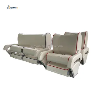 Double direction single love triple marine folding swivel seat yacht luxury boat seats for sale