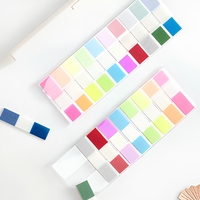 Notes autocollantes colorées personnalisées en PET de forme personnalisée pour les signets de marqueurs de page