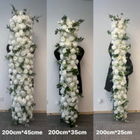 Offre Spéciale – Grande Composition Florale Artisanale Parfumée en Forme de Rose (50cm, 60cm, 70cm, 80cm) – Centre de Table pour Mariage