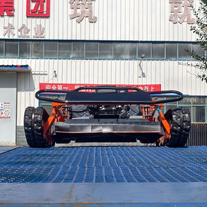 Cost-effective Industrial Intelligent <b>Robot</b> Lawn Mower Loncin Engine 1000m <b>Remote</b> <b>Control</b> Heavy-duty for Dry Wet Grass Cutting - Product Image 6
