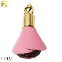Embouts de cordon en forme de cloche personnalisés, en métal doré mat, avec lettres, pour vêtements, accessoires décoratifs, logo, embouts de verrouillage pour abaya