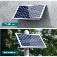 Système de stockage d'énergie solaire hors réseau 30W 18Ah pour maison, ferme, île, extérieur, routeur 4G, éclairage, caméra de surveillance
