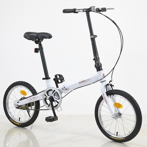 Vente en gros Vélos pliants 16 pouces Mini Single-Speed pour adultes avec frein à disque Fourche en acier <span class=keywords><strong>Vélo</strong></span> <span class=keywords><strong>pliant</strong></span> bon marché - Product Image 3