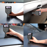 MUFASHA Testeur d'épaisseur de revêtement galvanisé pour peinture automobile électronique, testeur de film sec haute précision CE pour protection IP55, facile à utiliser
