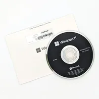 Windows 11 Pro 64bit en Inglés, DVD OEM 24H2, Versión Completa, Activación en Línea, Licencia de por Vida, Clave de Producto Nueva de Fábrica, Sellada