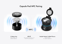 IMOTO G2 Tête de chicha électronique avec écran numérique LED intelligent NFC, finition laquée, design portable, retour visuel clair