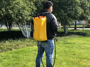 <span class=keywords><strong>Sac</strong></span> à <span class=keywords><strong>dos</strong></span> pliable <span class=keywords><strong>KOBOLD</strong></span> 20L pour la lutte contre les incendies, équipement et accessoires de lutte contre les incendies, matériau PVC, jaune, portable - Product Image 3