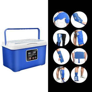 Sistema completo de terapia de compresión de pierna con envoltura de rodilla de compresión en frío Máquina de terapia fría y caliente para aplicación corporal - Product Image 3