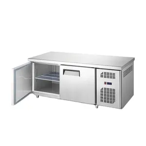 2024 Stainless Steel Commercial Kitchen Worktable Chiller Refrigerator Freezer
