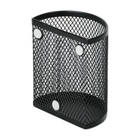 Porte-stylo magnétique demi-lune avec logo personnalisé, cadeau promotionnel, organisateur de bureau d'entreprise, rangement de papeterie