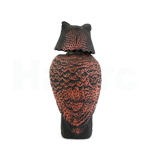 Haierc korkuluk heykel bahçe dekoratif plastik dönen kafa kuş kovucu baykuş kuş kovucu - Product Image 2