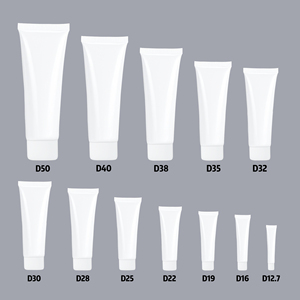 Cilt bakımı için kozmetik için özel boş PE plastik tüp yüz kremi losyon ambalaj ofset baskı logosu sıkılabilir tüp tasarım - Product Image 6