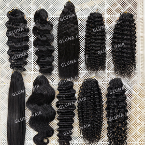 Vendita all'ingrosso # 350 Ciocche di <span class=keywords><strong>Capelli</strong></span> Ricci Birmani Arancione Zenzero Pre-annodate per Intrecciare, Estensioni di <span class=keywords><strong>Capelli</strong></span> Grezzi per Trecce Boho all'Uncinetto - Product Image 3