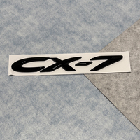 Pour MAZDA3 CX-7 CX5 CX-60 CX-90 CX-8 : Emblème de coffre arrière, Badge de volant, Décoration de carrosserie et de hayon arrière pour la personnalisation
