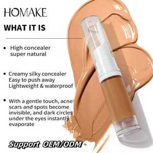 Wholesale <strong>Custom</strong> Mineral Oil-Control Cream Liquid Foundation <strong>Concealer</strong> Perfectly Natural Supporting OEM/ODM - Product Image 5