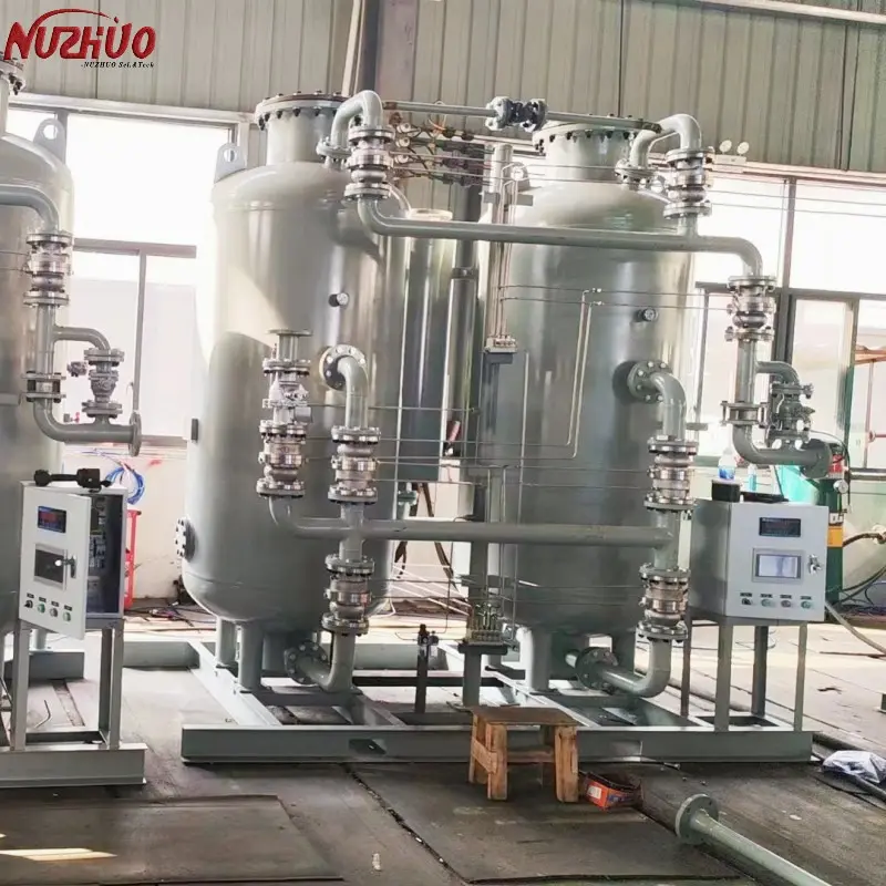 NUZHUO नाइट्रोजन उत्पादन प्रणाली N2 मशीन नाइट्रोजन जनरेटर मशीन निर्माण अच्छी गुणवत्ता