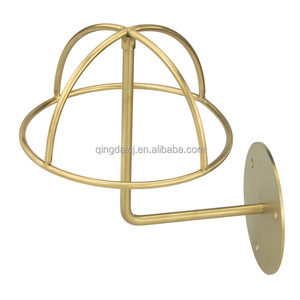 Tùy Chỉnh Treo Tường Thép Không Gỉ Có Thể Điều Chỉnh Chiều Cao Bán Lẻ <span class=keywords><strong>Cap</strong></span> Tóc Giả Hat Chủ Hiển Thị Đứng Hiển Thị Giá Cửa Hàng Bán Lẻ - Product Image 1