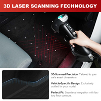 Tapis de sol de voiture 3D TPE sur mesure pour Chery JETOUR X70 plus 2024-2025 Antidérapant et facile à nettoyer