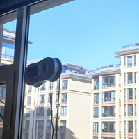 Robot limpiador de ventanas inteligente X11pro al por mayor con doble pulverización ultrasónica, robot limpiador automático de c