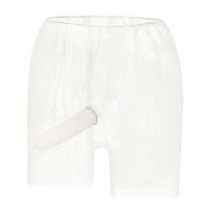 Paquete de 2 Calzoncillos Desechables con Preservativo Integrado para Hombre, Pantalones de Aislamiento, Ropa Interior Anticonceptiva Masculina, Ropa Interior Protectora para Sexo Seguro, OEM - Product Image 1