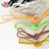 CE002 Herstellerangebot 1mm-5mm Farblich Abgestimmtes Rundes Gummi-Hochdichtes Elastikband