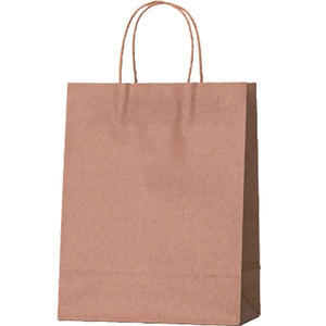 Bolsas de Regalo de Cartón Kraft de Lujo Impresas Personalizadas, Biodegradables, con Logotipo y Cinta - Product Image 5