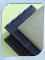Ensemble cadeau d'affaires de luxe bleu marine, logo personnalisé, carnet en cuir PU relié rigide A5, stylo, clé USB, papeterie de bureau