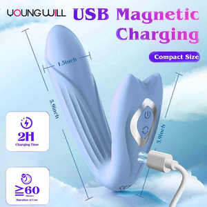 Mini vibromasseur baguette AV à télécommande, multi-fréquence, 10 modes de vibration, discret, pour femmes adultes - Product Image 2