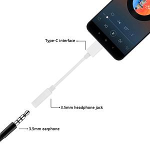 Tipo C 3,5 Jack Auricular USB C a 3,5mm AUX Adaptador de auriculares Cable de audio para Huawei <span class=keywords><strong>V30</strong></span> Mate 20 P30 Pro <span class=keywords><strong>Xiaomi</strong></span> Mi 10 9 - Product Image 6