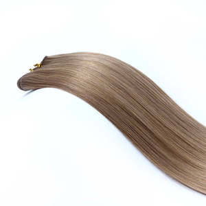 โรงงานผลิตผมสวย Jasmine  ผมแท้เวอร์จิ้นเรมี่แบบตรงธรรมชาติ ต่อผมแบบ Double Weft  เย็บสองชั้น  จัดเรียงเกล็ดผม - Product Image 3