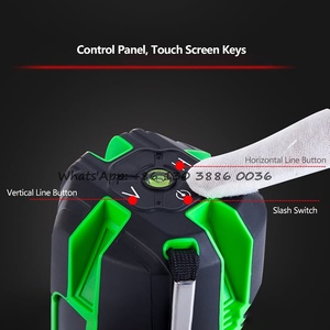 Công Cụ Đo Mức <span class=keywords><strong>Laser</strong></span> Chùm Tia Xanh Tự Cân Bằng 3 Dòng 360 Độ Ngang Dọc Tự Động Xoay <span class=keywords><strong>Laser</strong></span> Xanh - Product Image 5