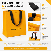 Sacs de courses en papier écologiques personnalisés pour les magasins de détail et l'emballage de cadeaux avec logo et poignée personnalisés