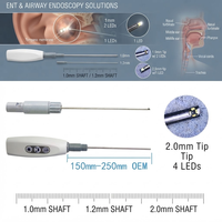 Boroscope 1,8 mm 4 LED et 2 mm 4 LED pour l'inspection des lumens médicaux