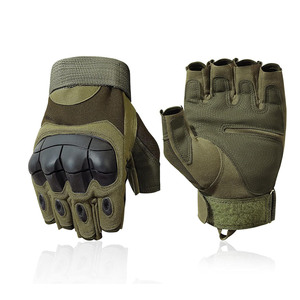 Guantes Tácticos de Invierno Resistentes a Impactos, Protección Completa para los Dedos, Microfibra Antideslizante, Resistentes a Cortes y al Sol - Product Image 1